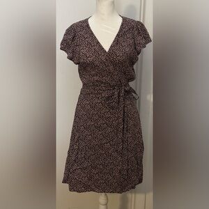 Aerie true wrap mini dress 90s y2k feminine flirty romantic spring summer floral